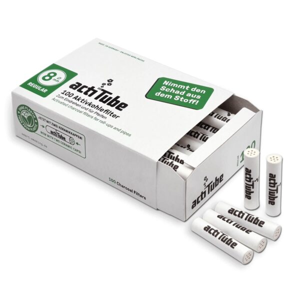 Acti tubes 8mm 100stk